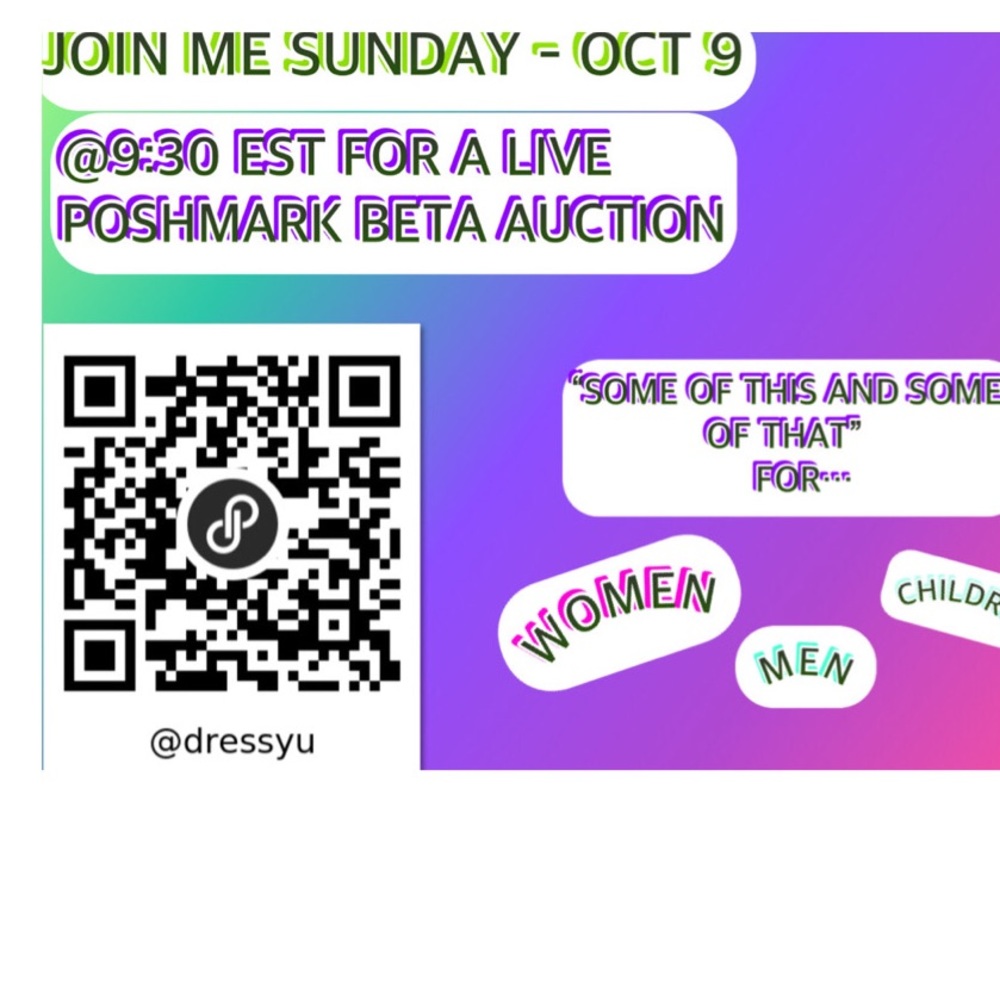 “SOME THIS & SOME THAT” 1/2 HOUR POSH BETA AUCTION